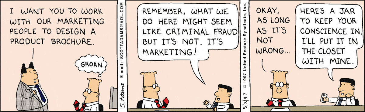 Dilbert Cartoon